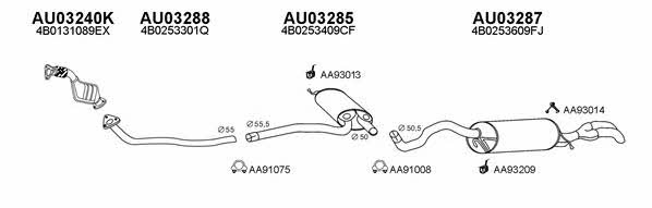 Veneporte 030164 Exhaust system 030164