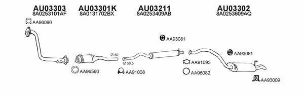 Veneporte 030168 Exhaust system 030168