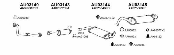  030169 Exhaust system 030169