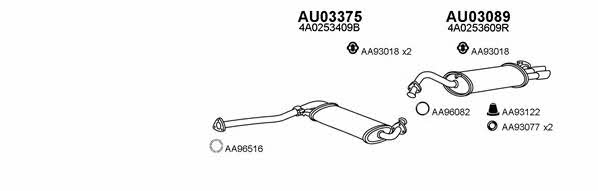  030174 Exhaust system 030174
