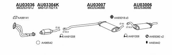 030177 Exhaust system 030177