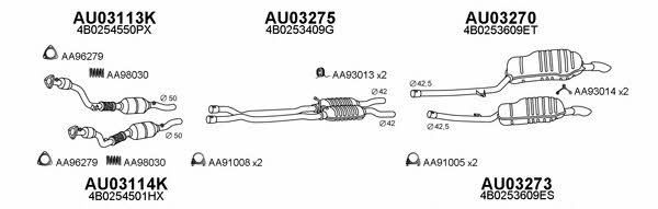 Veneporte 030196 Exhaust system 030196