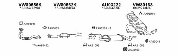  030199 Exhaust system 030199