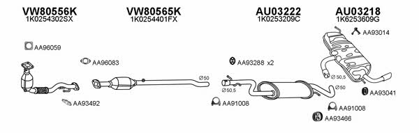  030200 Exhaust system 030200