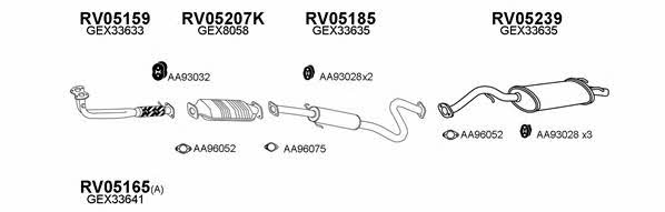  050110 Exhaust system 050110