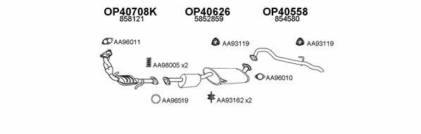  400323 Exhaust system 400323