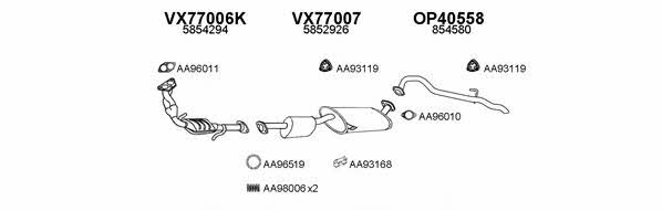  400426 Exhaust system 400426