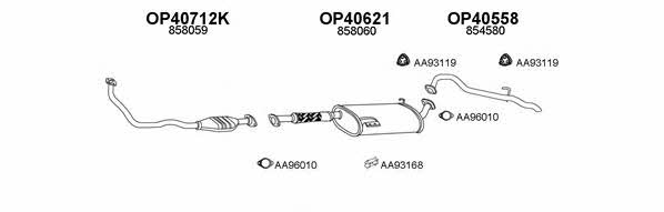  400427 Exhaust system 400427