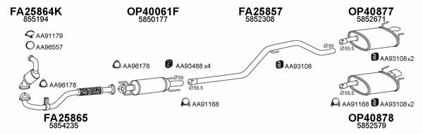  400530 Exhaust system 400530