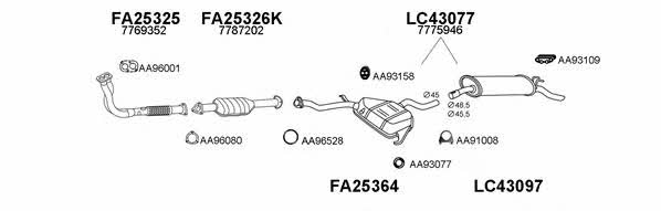 Veneporte 430004 Exhaust system 430004