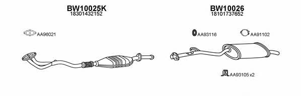  100001 Exhaust system 100001