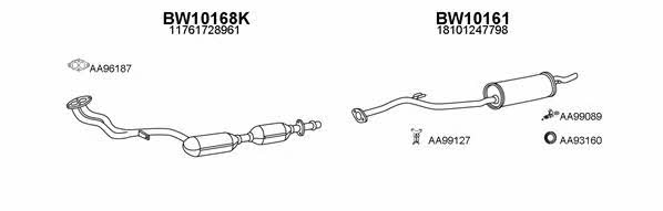  100048 Exhaust system 100048