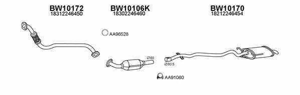  100049 Exhaust system 100049