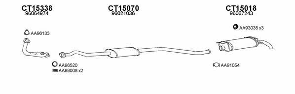  150006 Exhaust system 150006