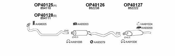 Veneporte 400127 Exhaust system 400127