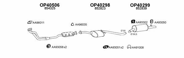  400151 Exhaust system 400151