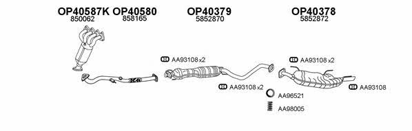  400177 Exhaust system 400177