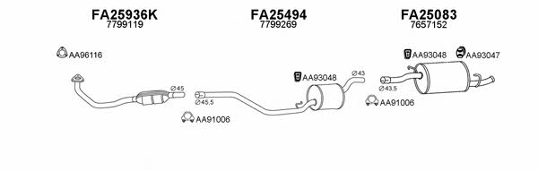  430101 Exhaust system 430101