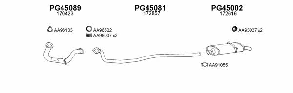 Veneporte 450199 Exhaust system 450199