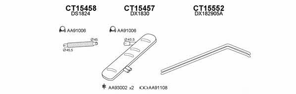 Veneporte 150240 Exhaust system 150240