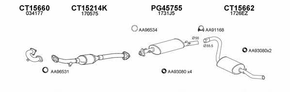  150384 Exhaust System 150384
