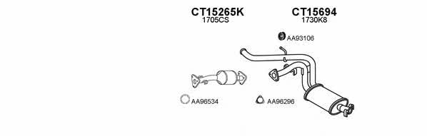  150477 Exhaust system 150477