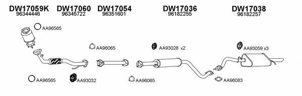 Veneporte 170022 Exhaust system 170022