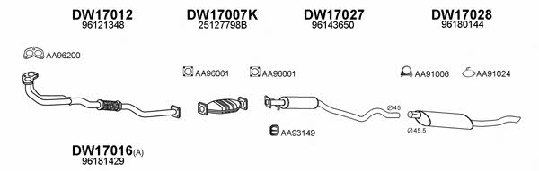 Veneporte 170027 Exhaust system 170027