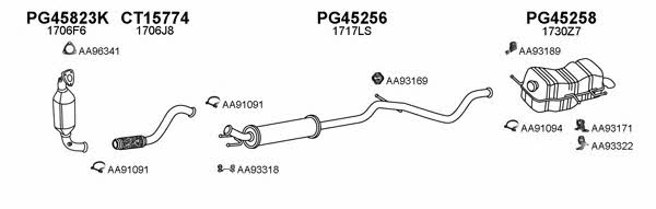 Veneporte 450769 Exhaust system 450769