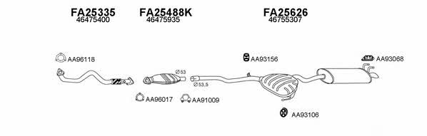 Veneporte 250091 Exhaust system 250091