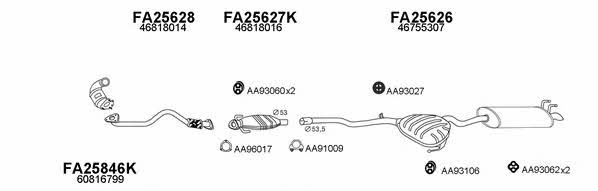 Veneporte 250092 Exhaust system 250092