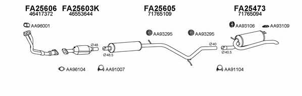 Veneporte 250105 Exhaust system 250105