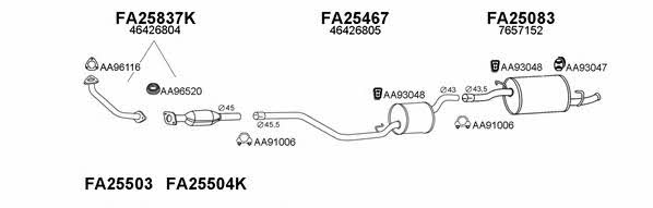 Veneporte 250119 Exhaust system 250119