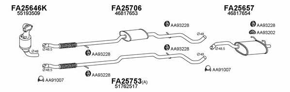  250128 Exhaust system 250128