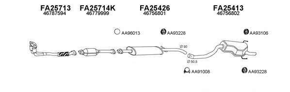 Veneporte 250147 Exhaust system 250147