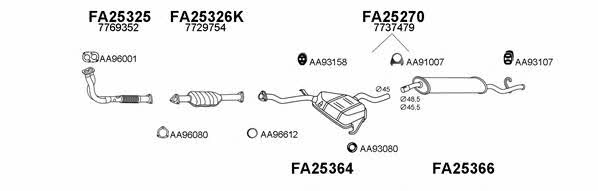 Veneporte 250177 Exhaust system 250177