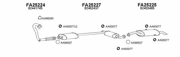 Veneporte 250258 Exhaust system 250258