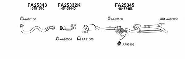 Veneporte 250269 Exhaust system 250269