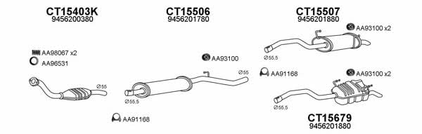  250303 Exhaust system 250303