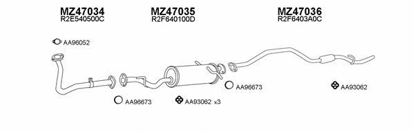  470048 Exhaust system 470048