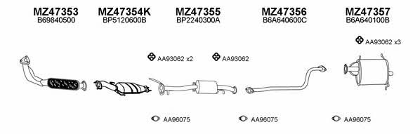  470070 Exhaust system 470070