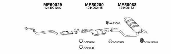  500048 Exhaust system 500048