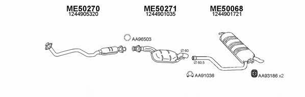  500101 Exhaust system 500101