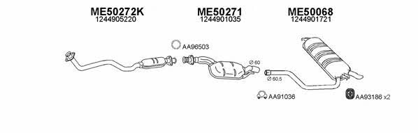  500102 Exhaust system 500102