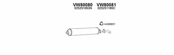  800512 Exhaust system 800512