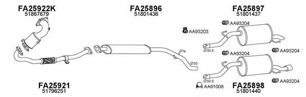  250418 Exhaust system 250418