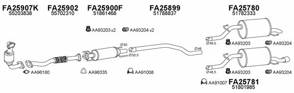 Veneporte 250419 Exhaust system 250419