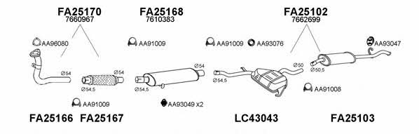  250428 Exhaust system 250428