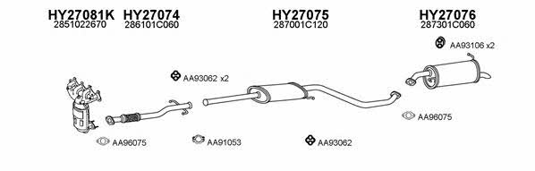  270006 Exhaust system 270006