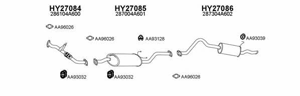  270009 Exhaust system 270009